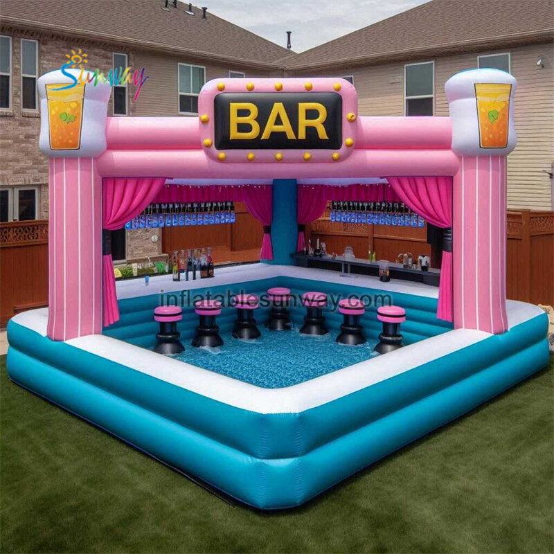 SW-286 4.5X4.5M Inflatable pool bar